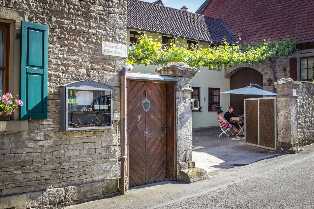 Weingut Knauer Apartman Dettelbach Kültér fotó